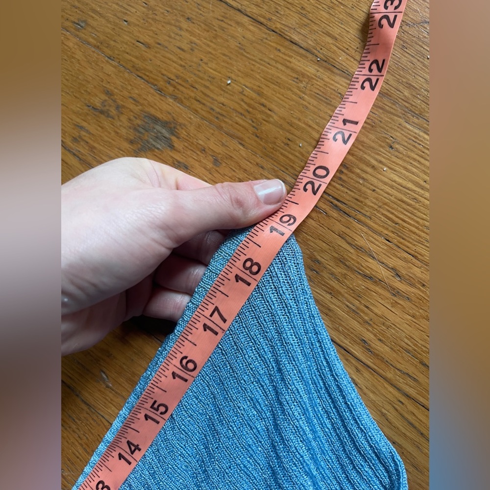 70s Vintage Ribbed Kick Flare Lounge Pants - Picture 9 of 9